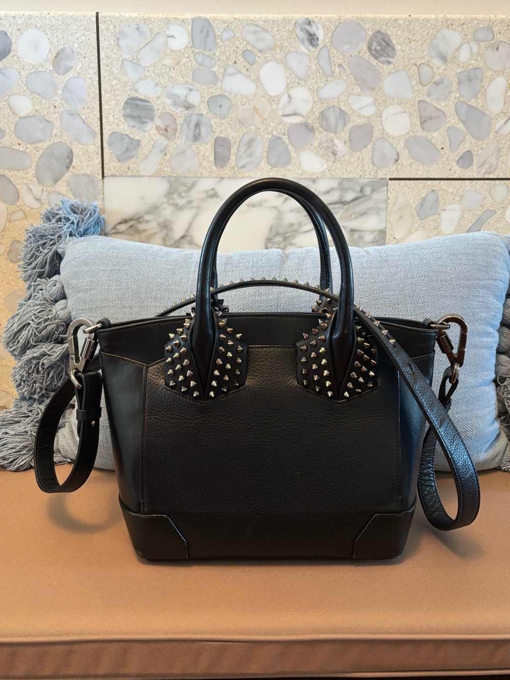 Christian Louboutin Small Eloise Black Tote